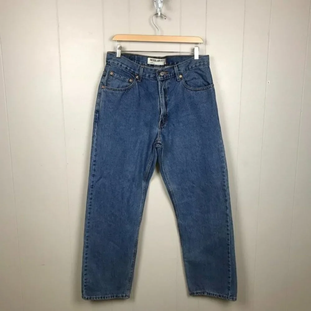 Vintage Levi's 505 Regular Fit Men's Jeans Y2K Size 34x29